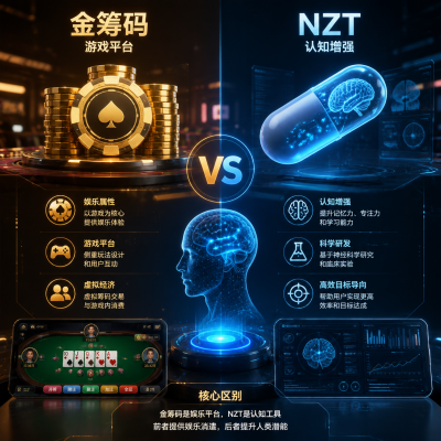 金筹码和nzt的区别：从游戏平台到认知增强的全面解析